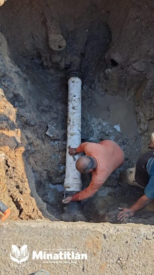 DGAPA concluye reparación de línea de agua potable en la colonia Santa Clara DGAPA concluye reparación de línea de agua potable en la colonia Santa Clara