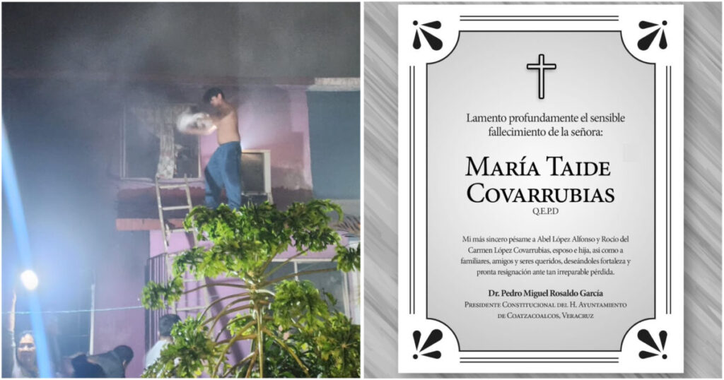 Fall3c3 mujer de la tercera edad tras incendio en vivienda de Coatzacoalcos Fall3c3 mujer de la tercera edad tras incendio en vivienda de Coatzacoalcos