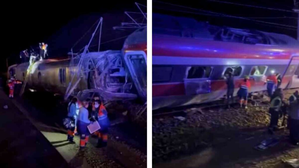 Descarrilan dos trenes de alta velocidad en España y dejan al menos 10 mu3rt0$. Descarrilan dos trenes de alta velocidad en España y dejan al menos 10 mu3rt0$.