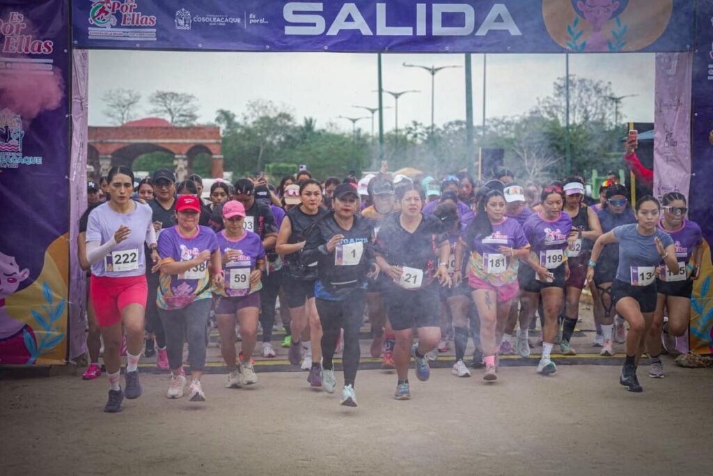¡Rotundo éxito! Así se vivió la primera edición de la carrera “Es por Ellas” 5K y 10K.