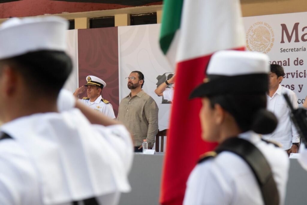Respalda Pedro Miguel Rosaldo inicio del Servicio Militar Nacional 2026 y refrenda coordinación con la Marina