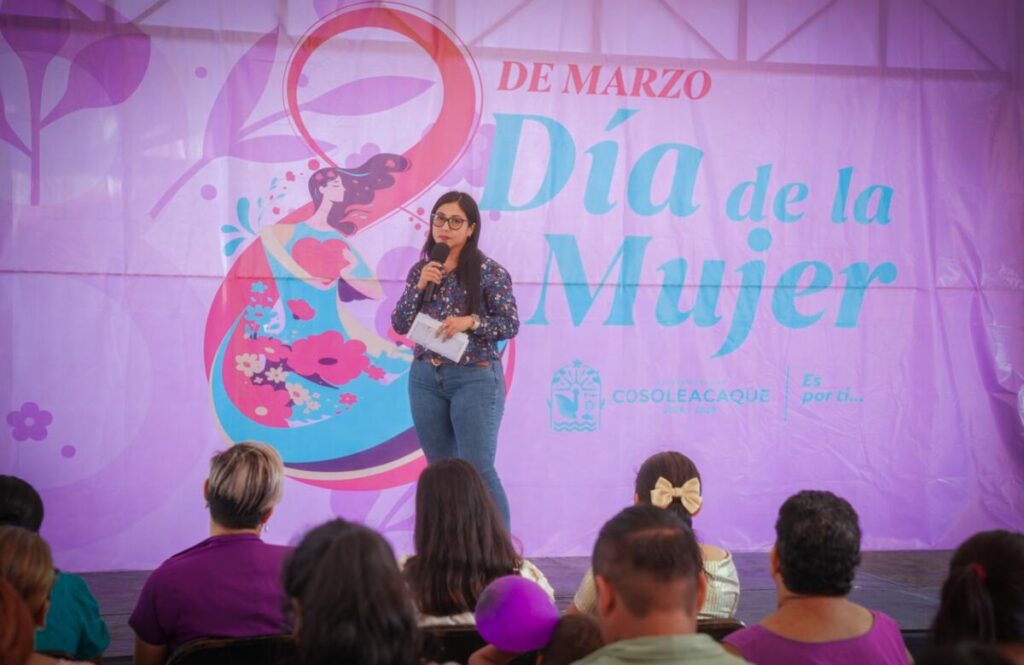 Cosoleacaque conmemora el Día Internacional de la Mujer con actividades durante todo marzo
