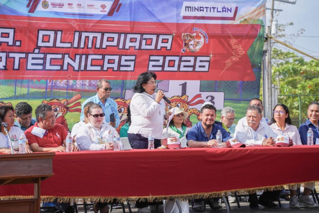 Cirilo Vázquez Parissi participa en la inauguración de la 1.ª Olimpiada Intertécnica 2026. Cirilo Vázquez Parissi participa en la inauguración de la 1.ª Olimpiada Intertécnica 2026.