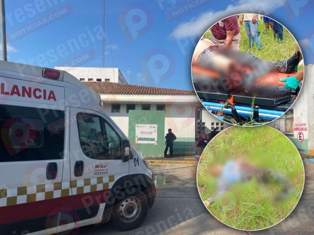 Balean a taquero; muere tras ser atacado y sufrir accidente en Corral Nuevo, Acayucan Balean a taquero; muere tras ser atacado y sufrir accidente en Corral Nuevo, Acayucan