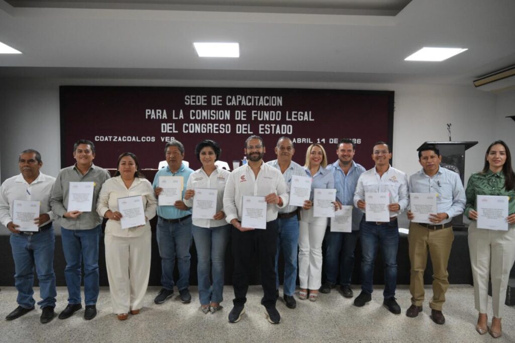 Coatzacoalcos, sede de la capacitación regional sobre fundo legal para municipios de la Zona Olmeca