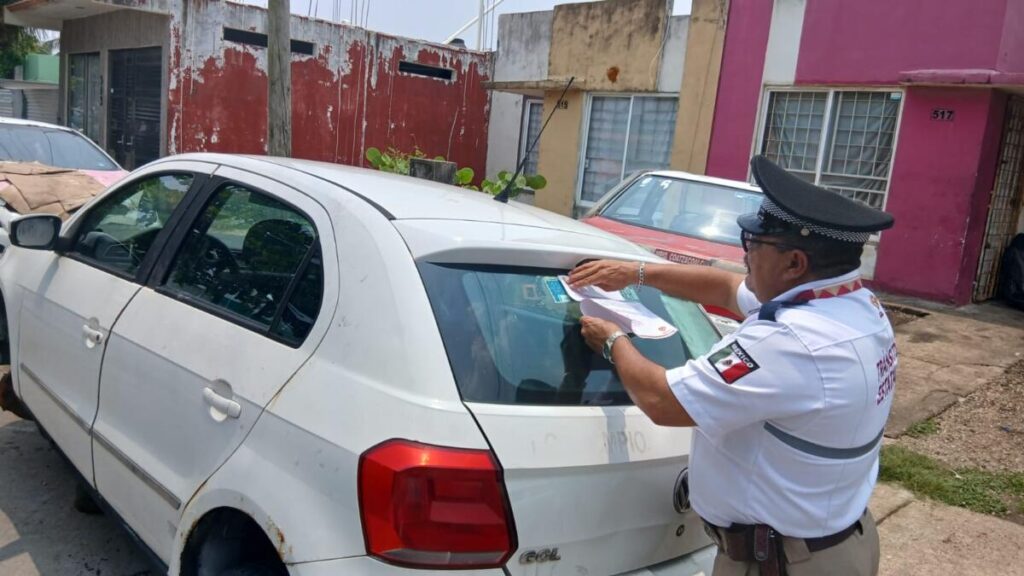 Avanza operativo “Vehículos Maceta” en Coatzacoalcos; retiran 65 unidades en abril Avanza operativo “Vehículos Maceta” en Coatzacoalcos; retiran 65 unidades en abril