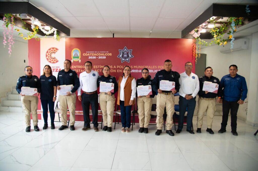 Reconoce Gobierno de Coatzacoalcos labor policial y refuerza compromiso con la seguridad ciudadana
