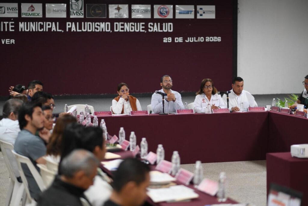 Coatzacoalcos fortalece acciones contra el dengue, paludismo y problemas de salud pública; la meta es llegar a cero casos