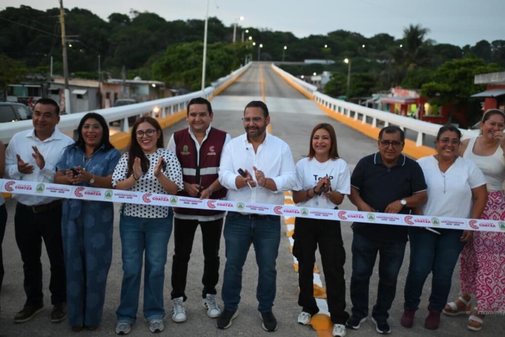 Pedro Miguel Rosaldo reabre el Puente de la Avenida Uno tras su rehabilitación integral