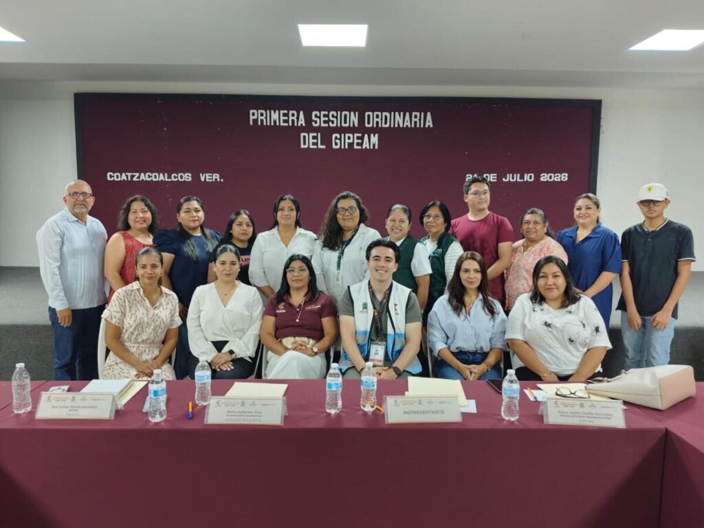 Instalan en Coatzacoalcos el GIPEAM para fortalecer la prevención del embarazo en adolescentes