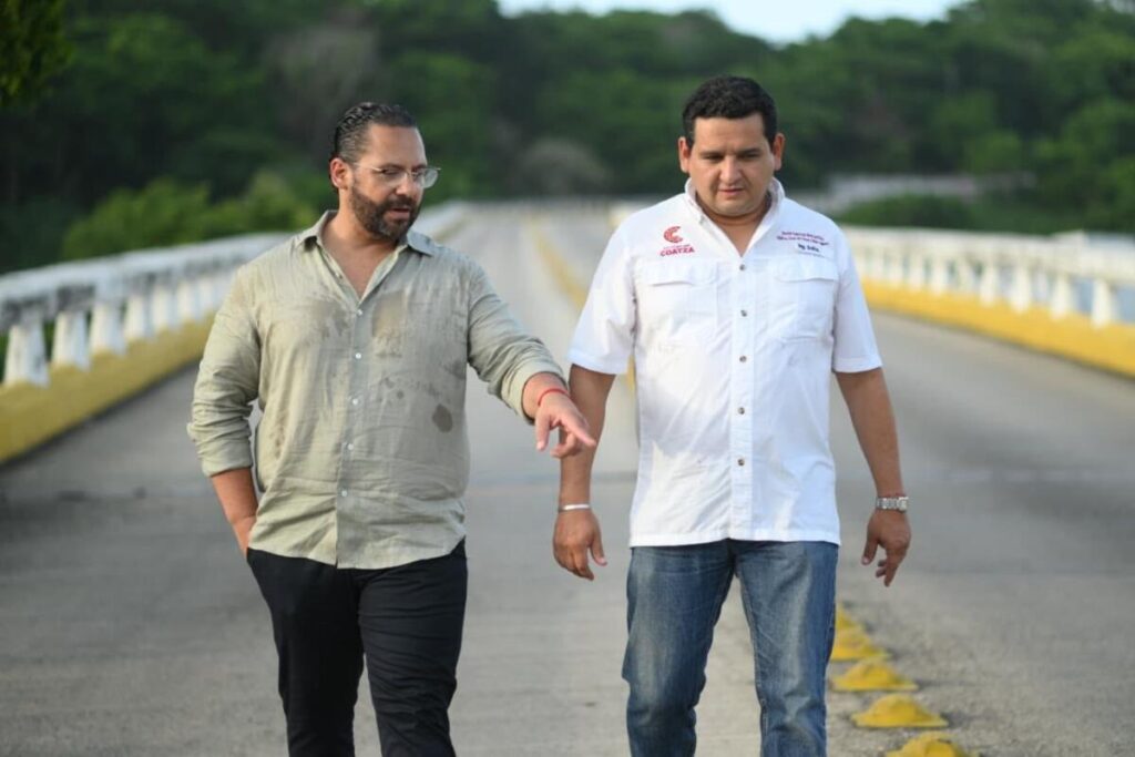 Rescata Pedro Miguel Rosaldo puente de la Avenida Uno; beneficiará a más de 16 mil habitantes