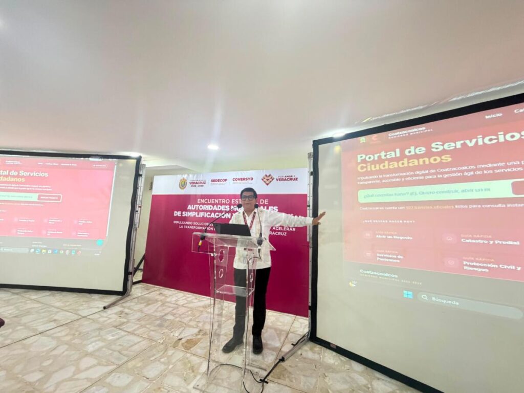 Coatzacoalcos comparte buenas prácticas de transformación digital en el Encuentro de Autoridades Municipales 2026
