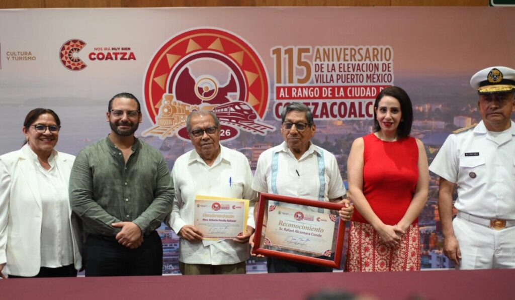 “Hacemos memoria y reconocemos la herencia social”: Coatzacoalcos conmemora 115 años de su elevación a ciudad “Hacemos memoria y reconocemos la herencia social”: Coatzacoalcos conmemora 115 años de su elevación a ciudad