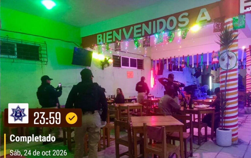 Continúa operativo de inspección y prevención en bares de Coatzacoalcos