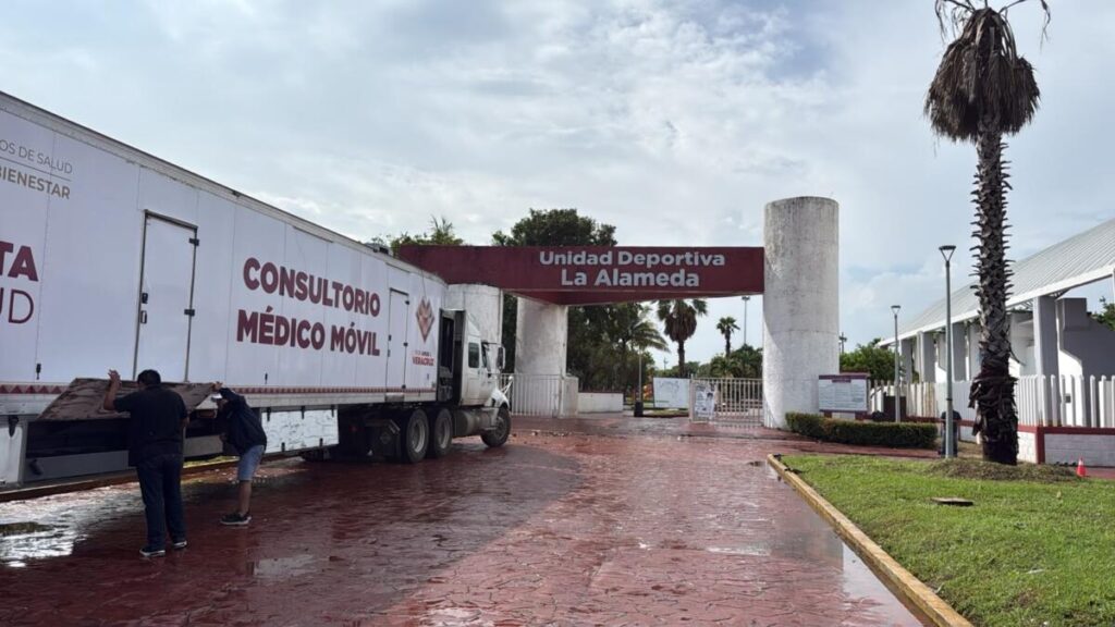 Refuerzan atención médica en Coatzacoalcos por afectaciones del Frente Frío 2