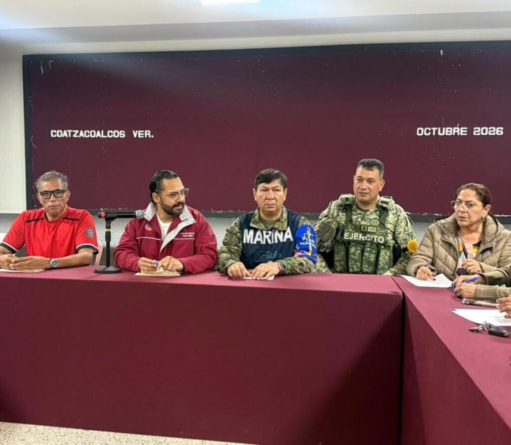 Activan Consejo Municipal de Protección Civil en Coatzacoalcos ante el impacto del Frente Frío 2